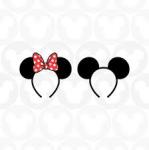 Mickey & Minnie mouse ears